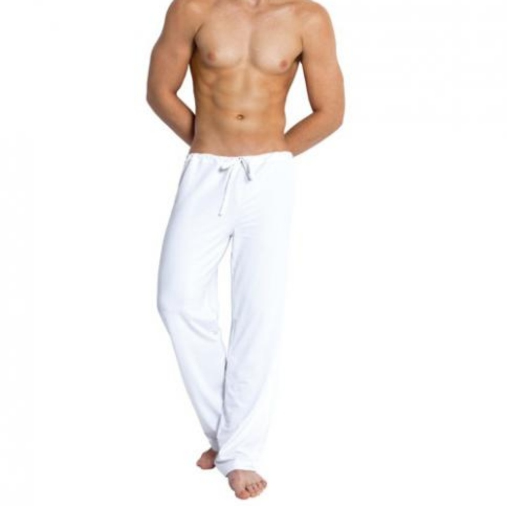 Jack Adams Relaxed Pants White